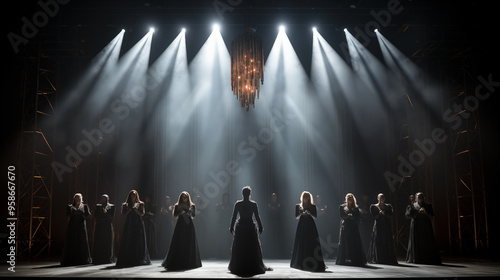 Wallpaper Mural Shot of Choir on the opera stage, use natural light Torontodigital.ca