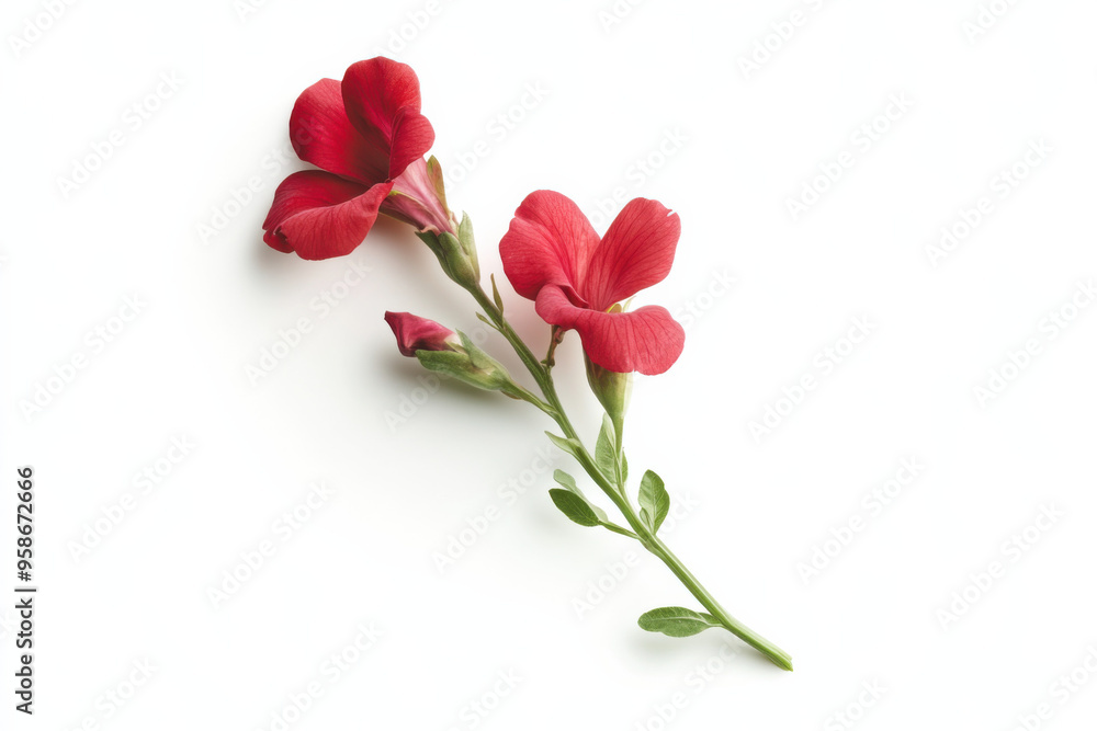 Ultra-Realistic UHD Photo of a Snapdragon Flower on White Background Ultra-Realistic UHD Photo of a Snapdragon Flower on White Background