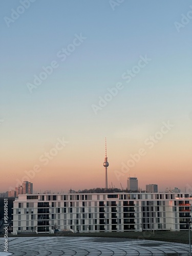 Canvas Print Berlin skyline
