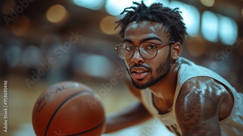 Basketball Player Portrait