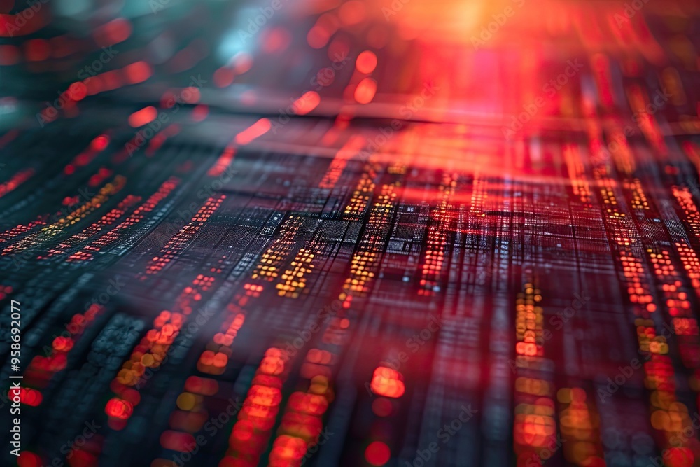 A creative shot of a financial newspaper with crypto-related headlines, surrounded by digital binary code, blending traditional and modern A creative shot of a financial newspaper with crypto-related headlines, surrounded by digital binary code, blending traditional and modern