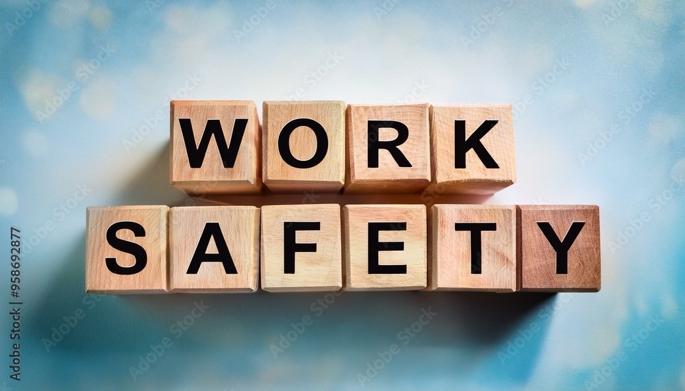 Obraz premium Work Safety