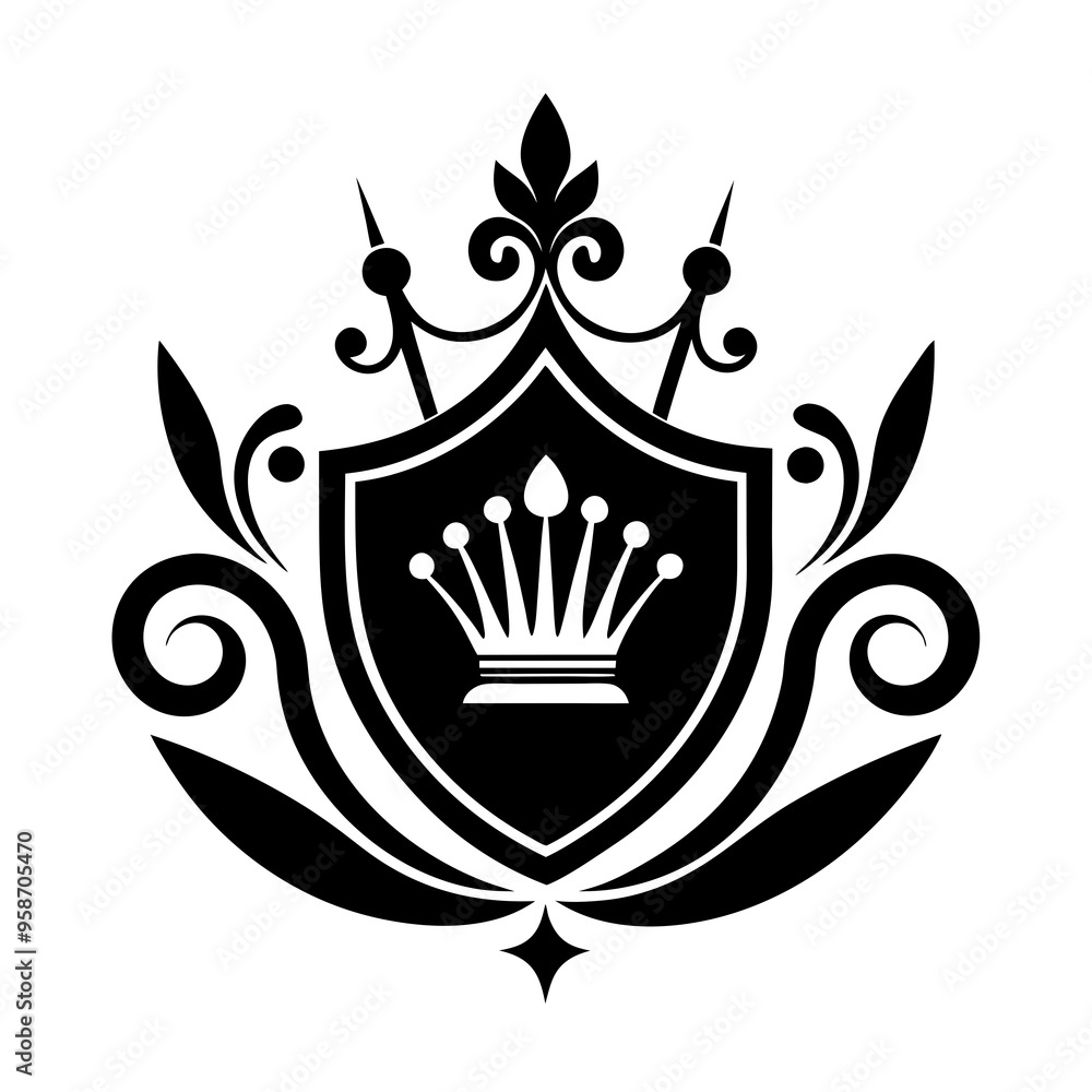 Refined and elegant logo for a royal luxe Refined and elegant logo for a royal luxe