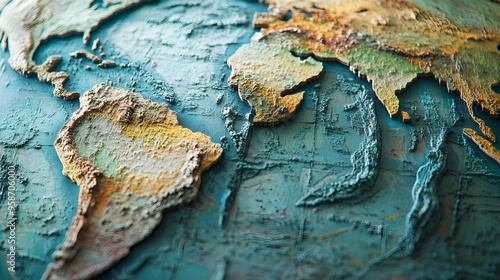 Tectonic Plate Boundaries and Earthquake Distribution:A Geospatial Visualization photo