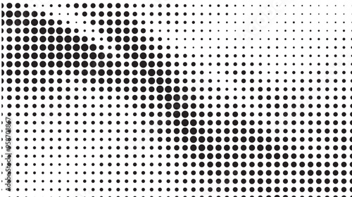 abstract halftone dots background Pop art template texture Vector illustration	
