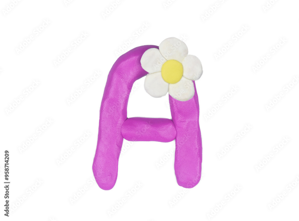 alphabet English letters Handmade letters molded from plasticine clay on Isolated transparent background. alphabet English letters Handmade letters molded from plasticine clay on Isolated transparent background.