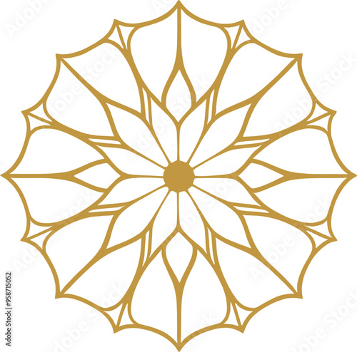 Mandala Design round