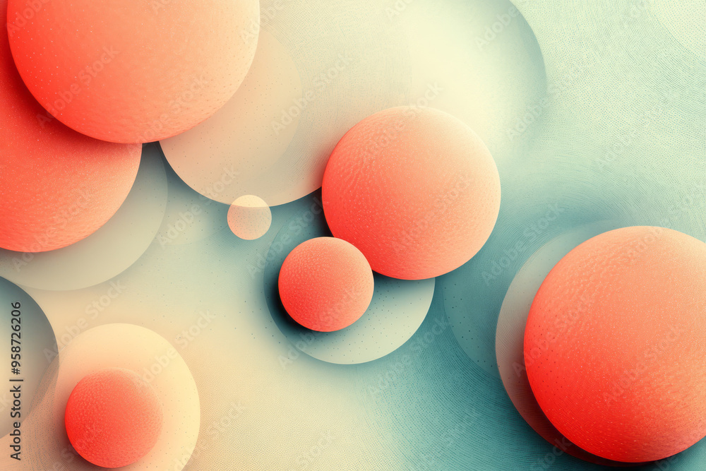 Concentric circle patterns with varying line thicknesses in pastel pink and beige, creating a rhythmic visual effect, set against a pastel blue background, Concentric circle patterns with varying line thicknesses in pastel pink and beige, creating a rhythmic visual effect, set against a pastel blue background,