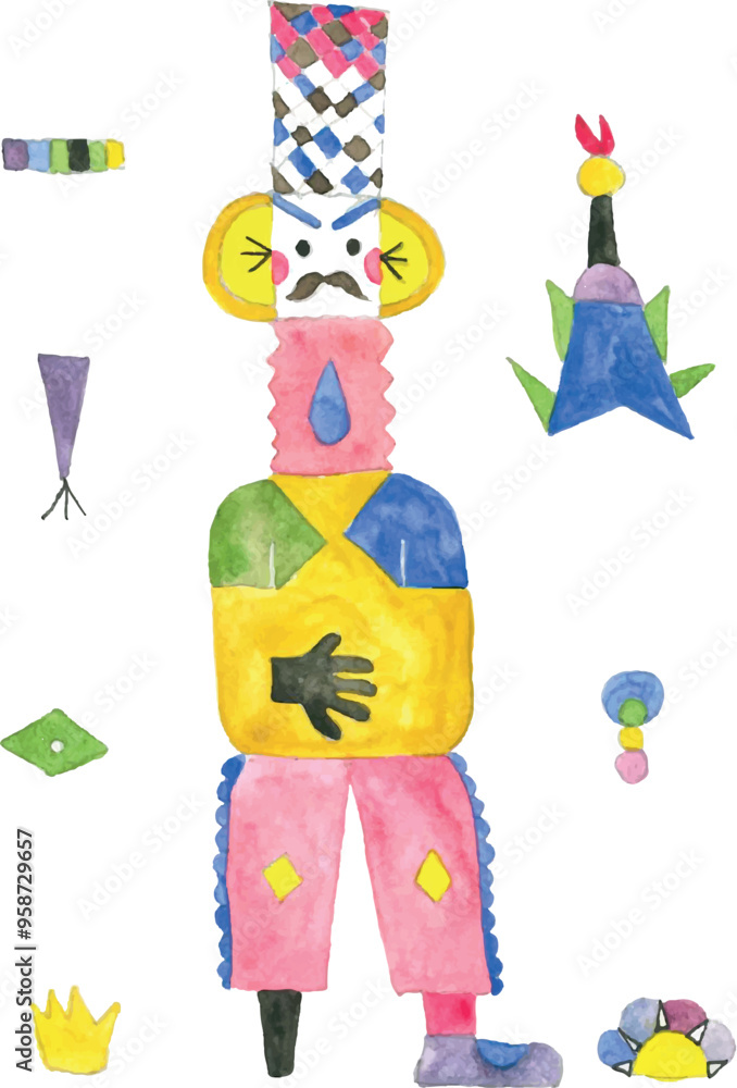 Marionnette soldat Marionnette soldat