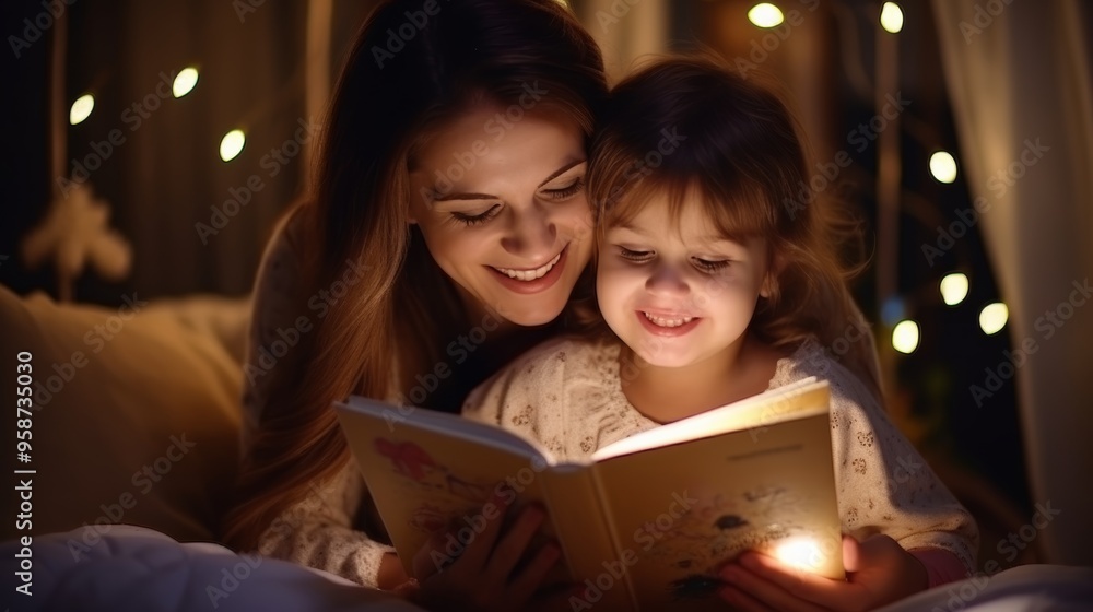 Happy Asian mother relax and read book with baby time together at home. parent sit on sofa with daughter and reading a story. learn development, childcare, laughing, education, storytelling, practice Happy Asian mother relax and read book with baby time together at home. parent sit on sofa with daughter and reading a story. learn development, childcare, laughing, education, storytelling, practice