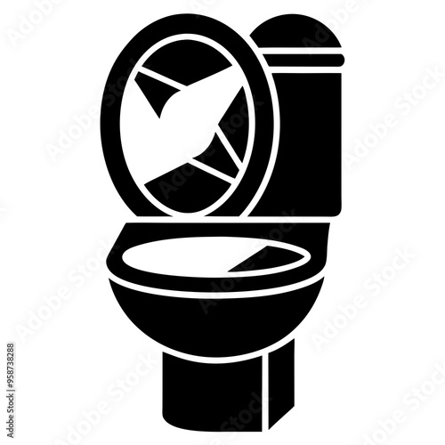 Toilet vector design on a white background