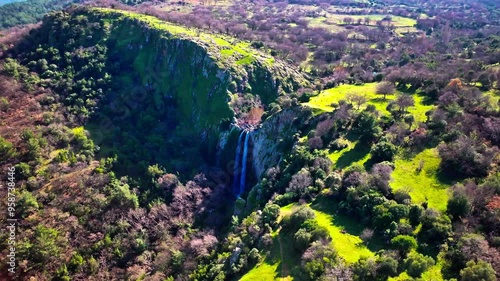 Aerial. view of the Manisa Muradiye, Turkey photo