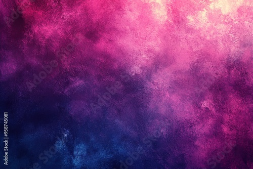 Abstract Painted Background with Purple and Pink Gradient