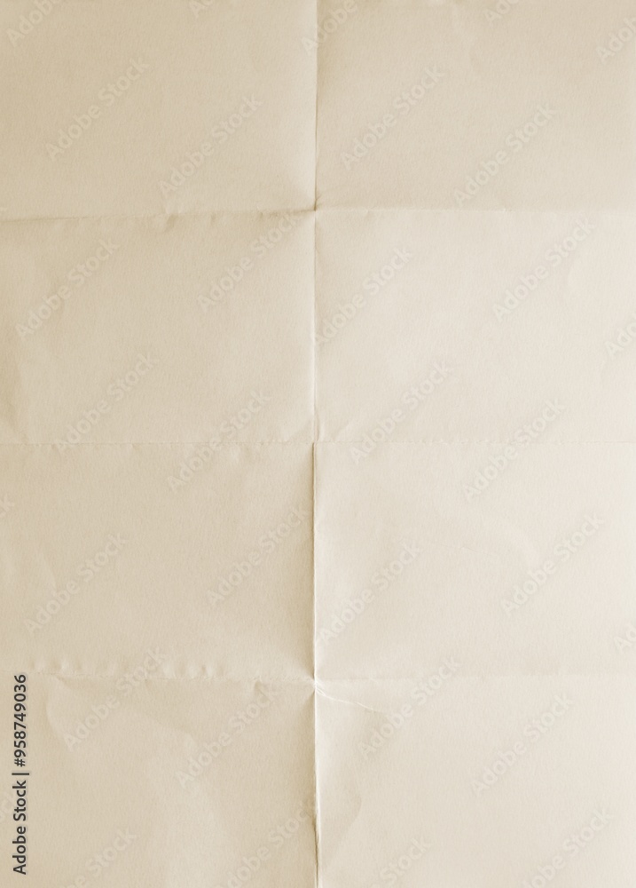 Creased recycled folded paper with dust and scratches. Grunge background texture Creased recycled folded paper with dust and scratches. Grunge background texture