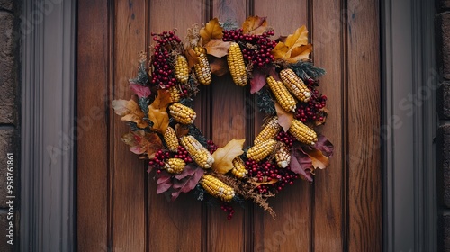 Rustic Thanksgiving Wreath ...