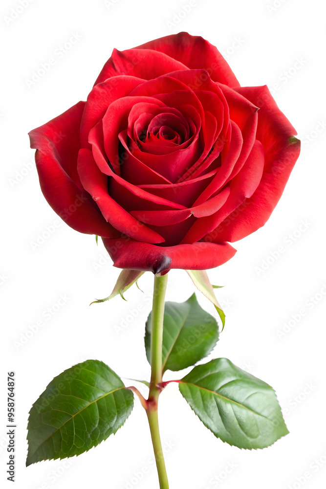 red rose isolated on white background red rose isolated on white background