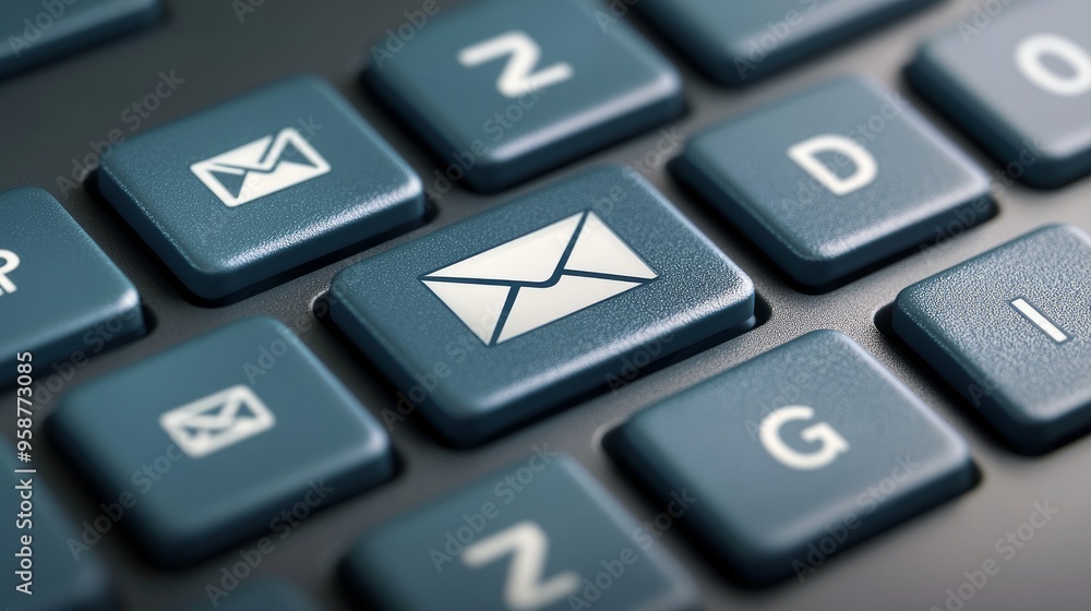 email concept, sending a message, or examining a newsletter in your mailbox email concept, sending a message, or examining a newsletter in your mailbox