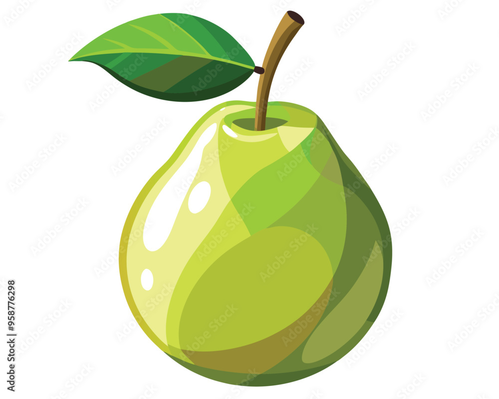 fresh organic pear fruit vector illustration fresh organic pear fruit vector illustration
