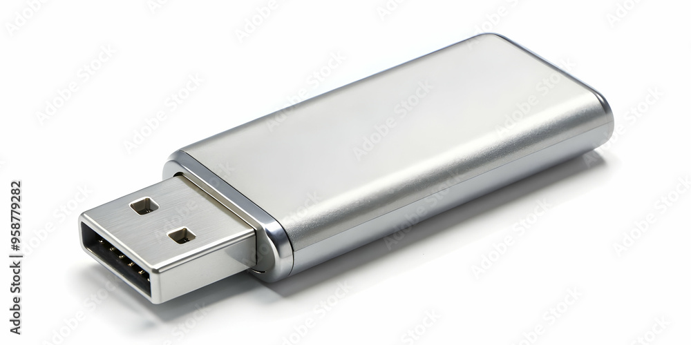 usb isolated on white background usb isolated on white background