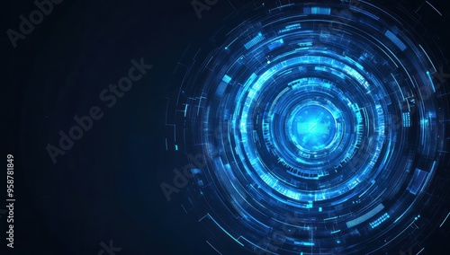 Abstract Digital Technology Background