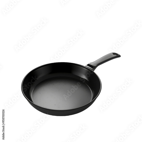 Wallpaper Mural High-quality image of a pan isolated on a clear perfect for culinary-themed design projects and cooking-related creative compositions in ultra-high-definition quality for professional use Torontodigital.ca