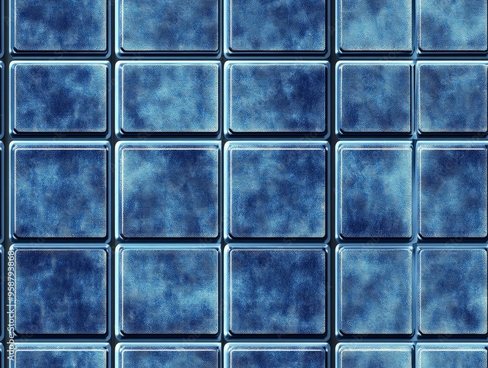 Blue pattern solar panel Blue pattern solar panel