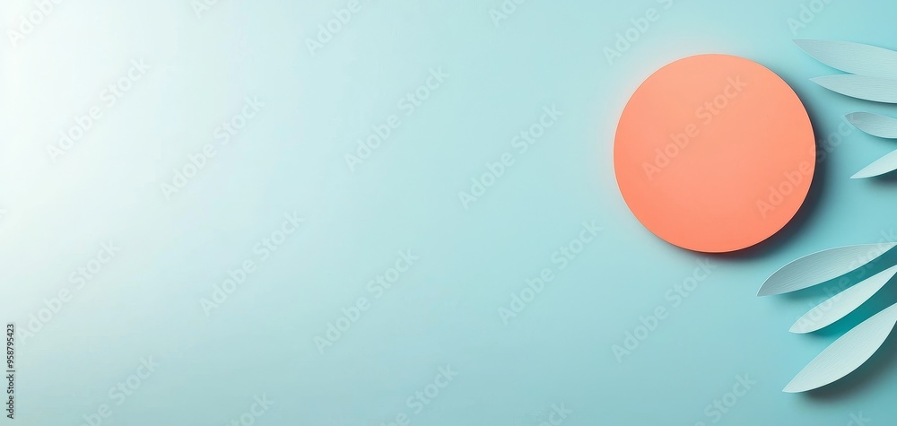 Basic shapes, minimalist design, flat design illustration Basic shapes, minimalist design, flat design illustration