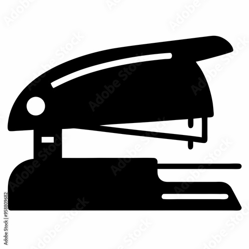 Stapler Black silhouette