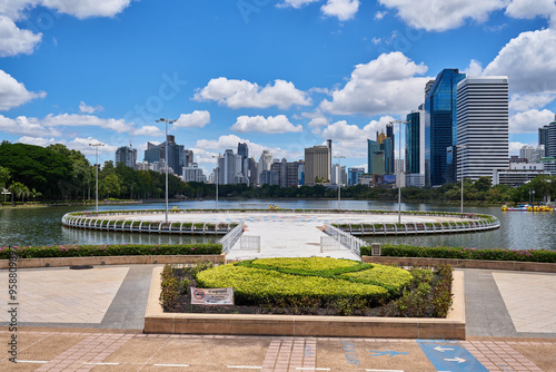 Photography Benjakitti Park in Bangkok, Thailand