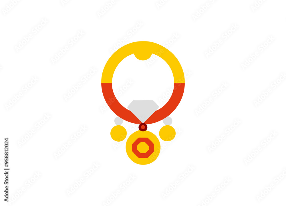 Jewelry logo symbol design. Unique diamond icon layout for beauty and fashion business. Vector illustration. Jewelry logo symbol design. Unique diamond icon layout for beauty and fashion business. Vector illustration.