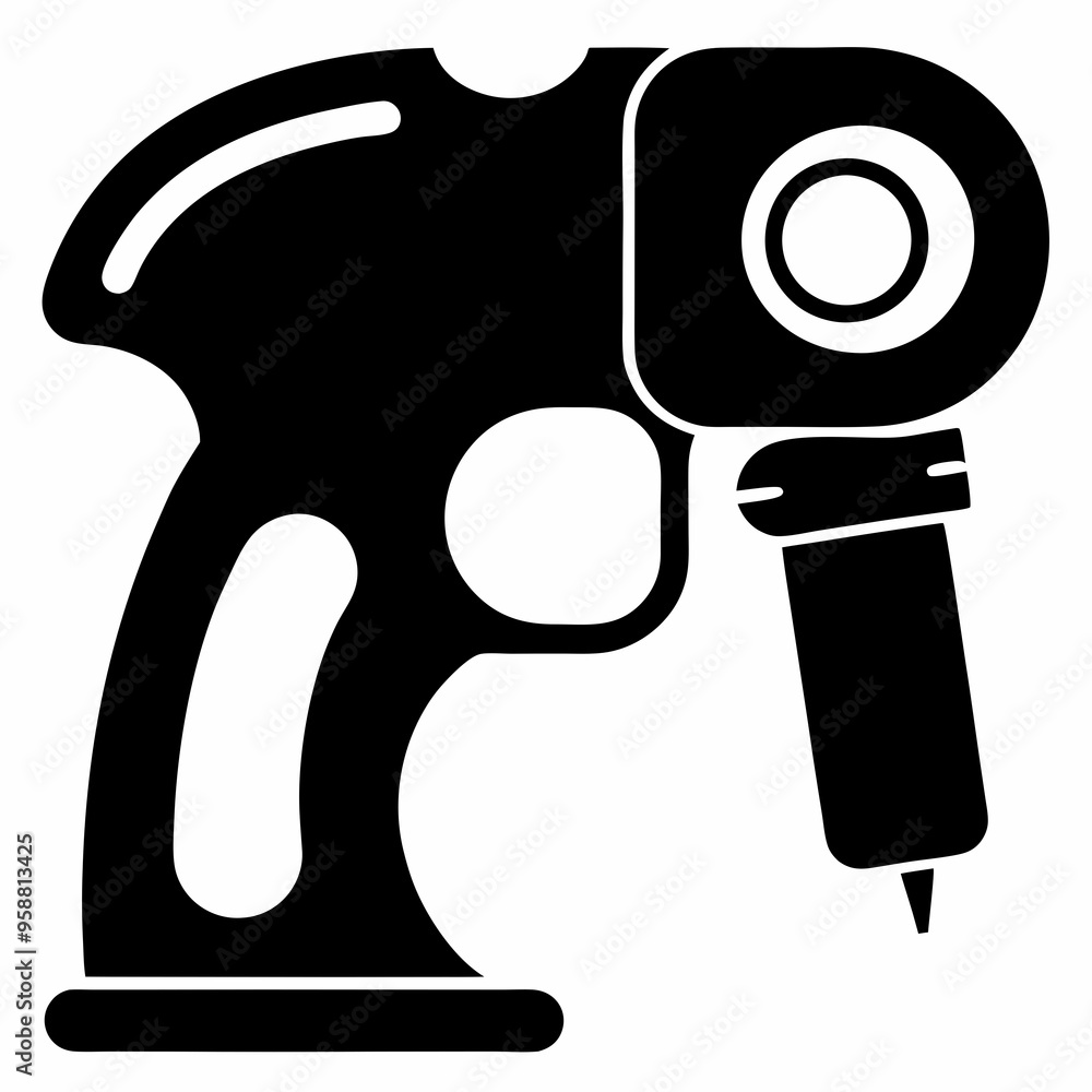 Puncher Black silhouette Puncher Black silhouette