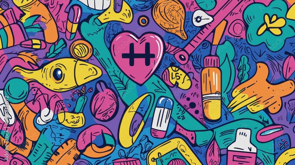 Vibrant Doodles Promoting Comprehensive Health Literacy for All Audiences Vibrant Doodles Promoting Comprehensive Health Literacy for All Audiences