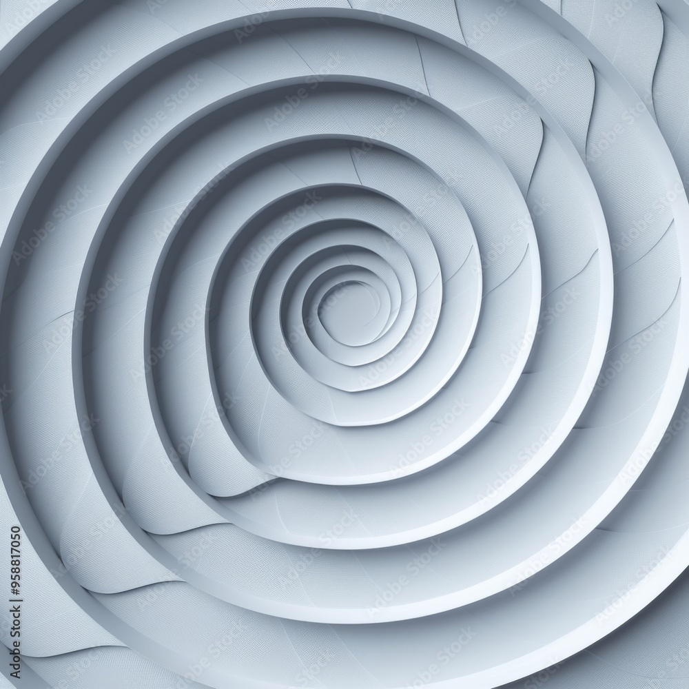 Abstract Spiral Pattern in Shades of Gray Abstract Spiral Pattern in Shades of Gray