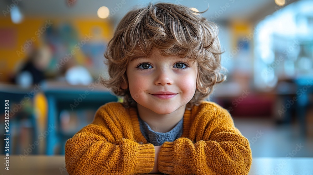 a small school boy with smartphone sitting at the desk in classroom playing a small school boy with smartphone sitting at the desk in classroom playing