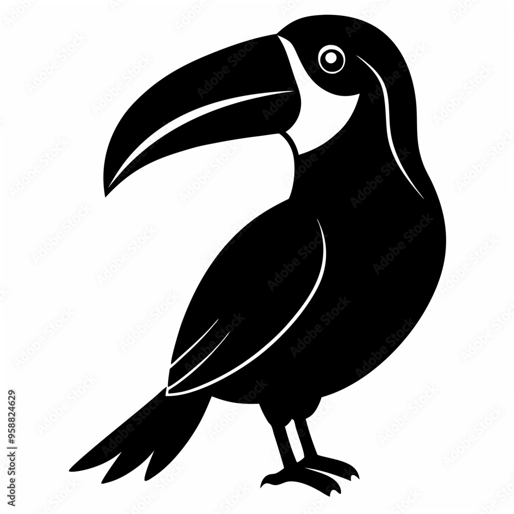 Toucan Black silhouette