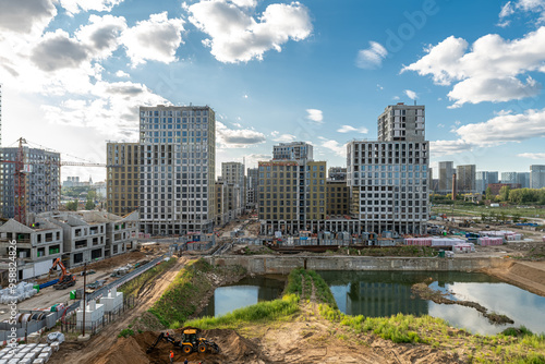 construction of a residental building