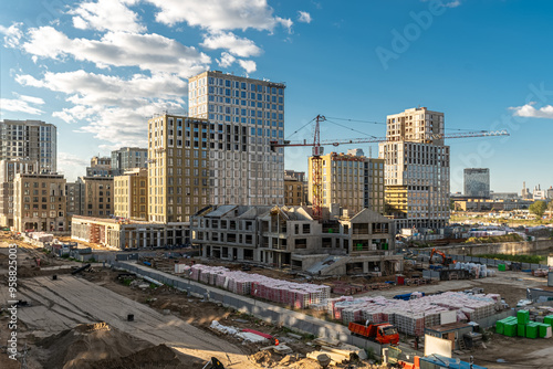 construction of a residental building