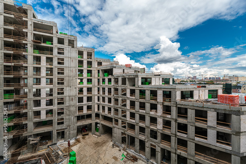 construction of a residental building