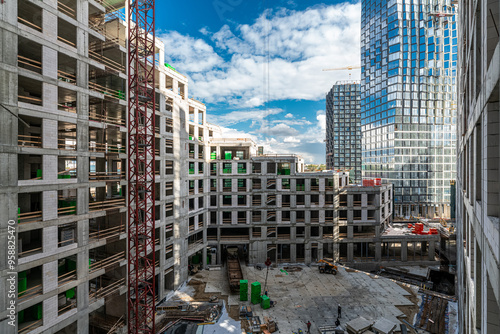 construction of a residental building