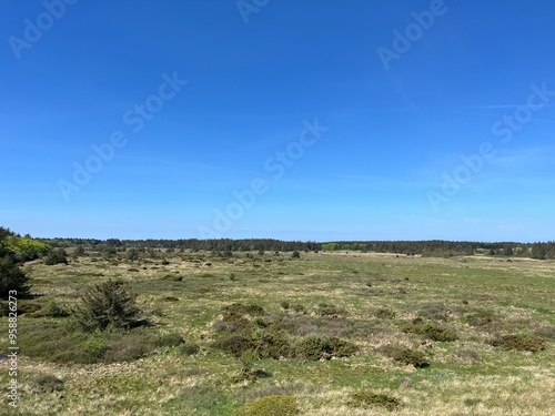 landscape with sky and clouds