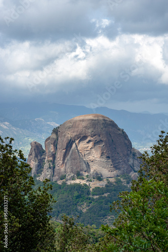 Italy, Calabria Reggio Calabria District Aspromonte Pietra Cappa megalith