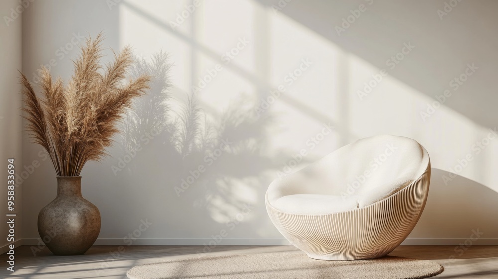 Modern Minimalistic Living Space Modern Minimalistic Living Space
