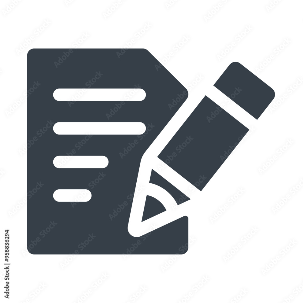 edit icon design vector template edit icon design vector template