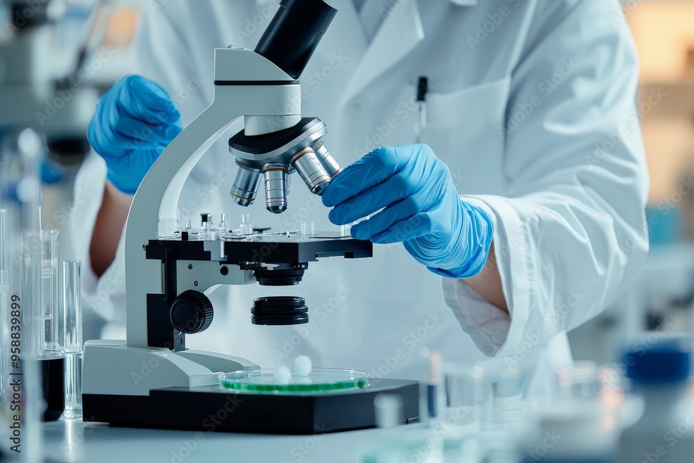The scientist mixes chemical liquids in the chemistry lab. Researchers in the chemical lab. The scientist mixes chemical liquids in the chemistry lab. Researchers in the chemical lab.