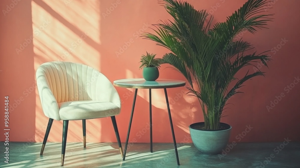 Obraz premium Modern Minimalist Interior Design