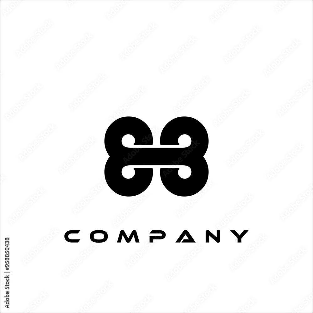 Elegant and minimalist abstract logo design Elegant and minimalist abstract logo design