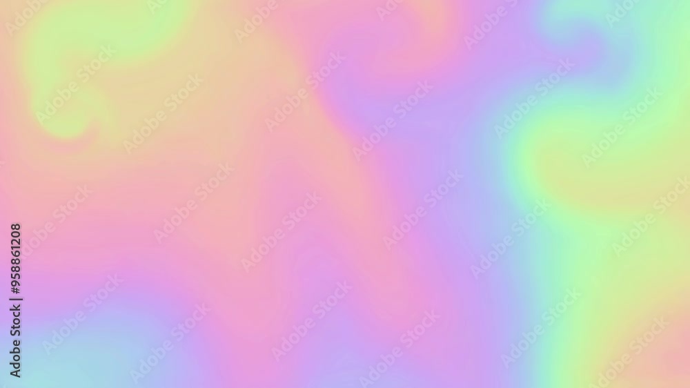 Holographic liquid flowing waves abstract light blue, soft pink, pale yellow, peach orange, lilac Gradient colors Loop modern Background 4K Video Animation Holographic liquid flowing waves abstract light blue, soft pink, pale yellow, peach orange, lilac Gradient colors Loop modern Background 4K Video Animation