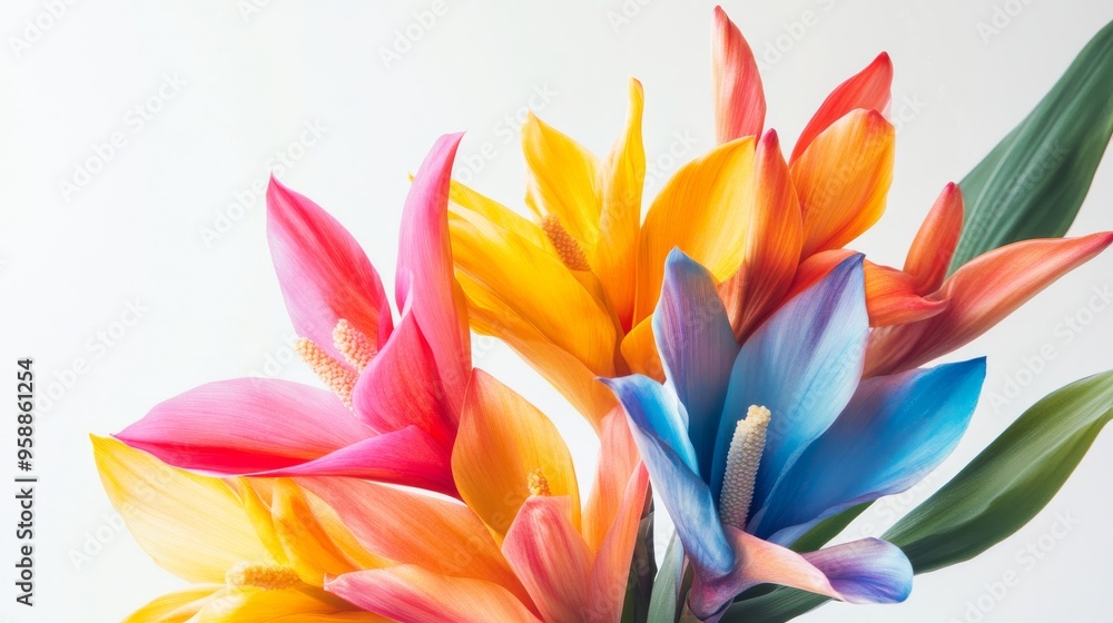 Fototapeta premium Colorful Flower Bouquet.