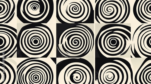 Abstract Spiral Pattern