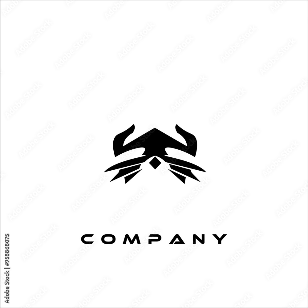 Elegant and minimalist abstract logo design Elegant and minimalist abstract logo design